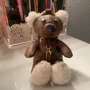Coach bear key chain